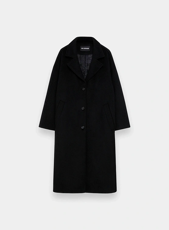 Пальто Han Kjøbenhavn Oversize Wool Coat Black