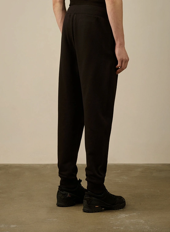 Брюки C.P. Company Diagonal Raised Fleece Lens Black