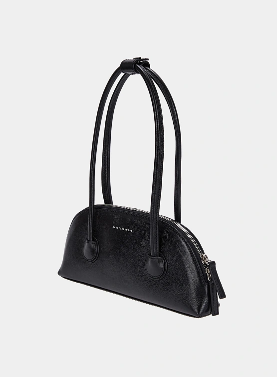 Женская сумка MARGESHERWOOD Bessette Shoulder Black Glossy