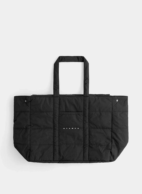 Тоут Stampd Oversized Zip Puffer Black