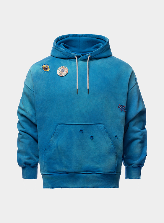 Худи Siniy Vsadnik Patched Sapphire Hoodie Royal Navy