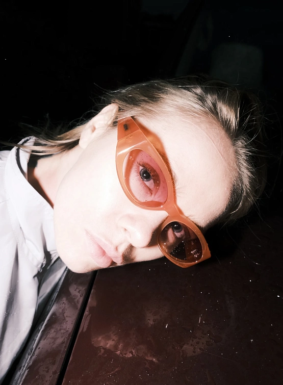 Очки JACQUEMUS Ovalo Amber