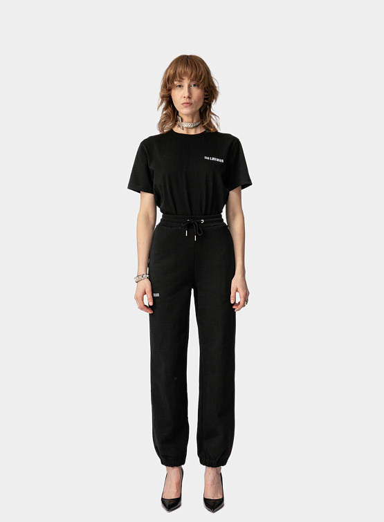 Женские брюки Han Kjøbenhavn Logo Sweatpants Black