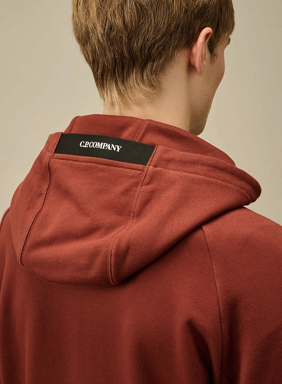 Зип-худи C.P. Company Diagonal Raised Fleece Sable