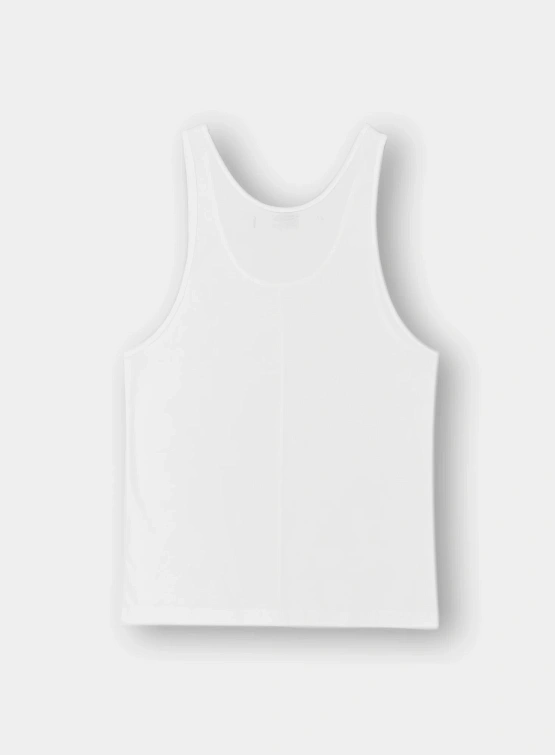 Женский топ EPINGLER Row Sleeveless White