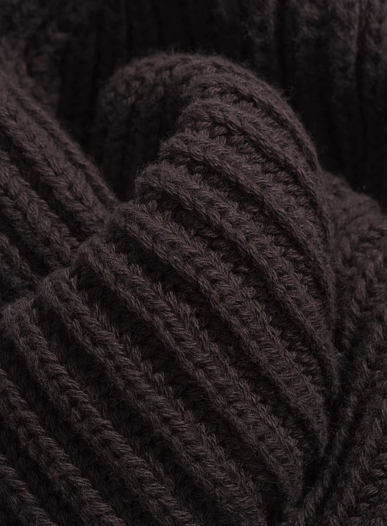 Шапка HAL STUDIOS Ribbed Knit Beanie Coffee