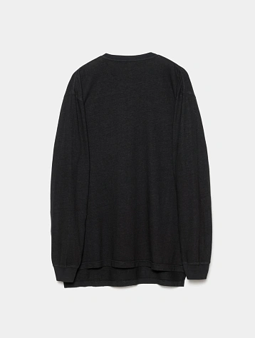 Лонгслив MAHARISHI 6001 Monk Organic Hemp Black