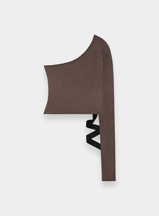 Женский топ RICK OWENS Drkshdw Ziggy Top Dust