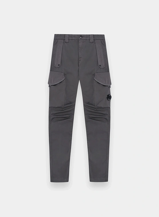 Брюки C.P. Company Stretch Sateen Utility Smoked Pearl