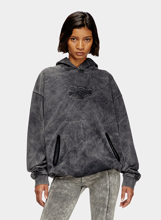Худи Diesel S-Boxstic-Hood Felpa Grey
