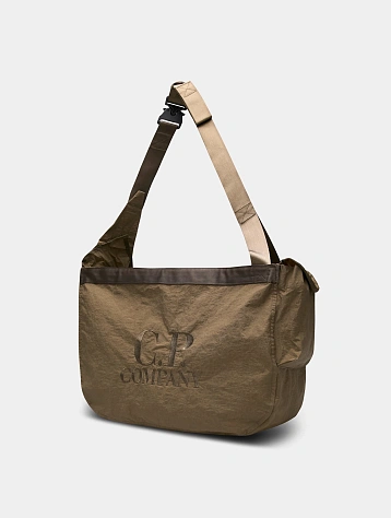 Сумка C.P. Company Plain Paper Touch Zipped Bag Ivy Green