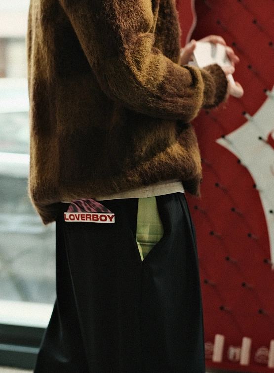 Брюки Charles Jeffrey Loverboy Edinburgh Trouser Blue