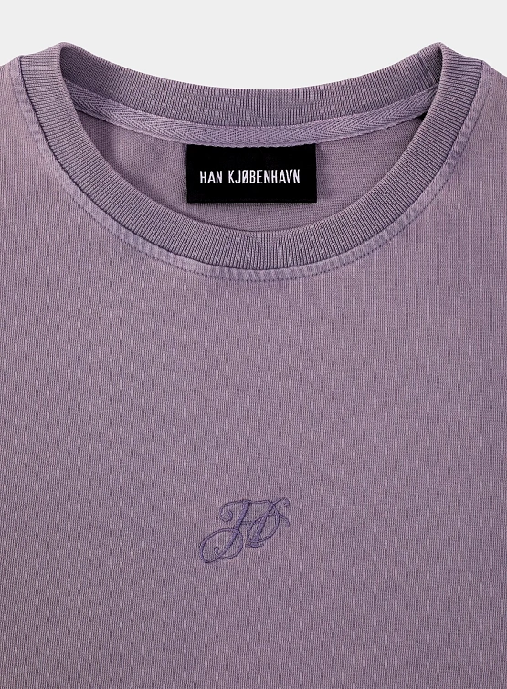 Футболка Han Kjøbenhavn H Oversized T-Shirt Lavender
