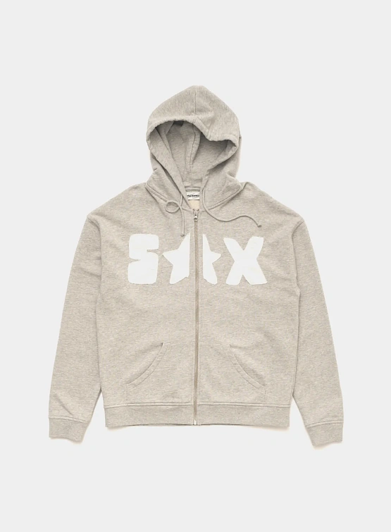 Зип-худи Carne Bollente Stellar Sass Melange Grey