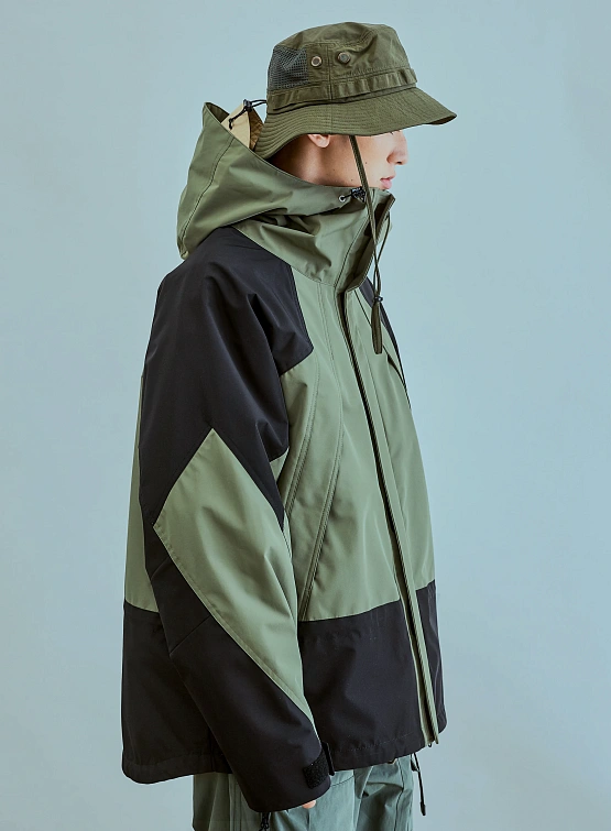 Панама Uniform Bridge Nylon Mesh Jungle Hat Olive Green