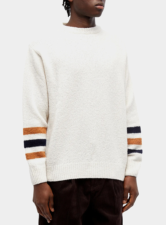 Свитер Garbstore Boucle Sports Crew Ivory