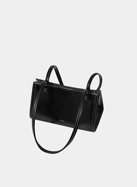 Женская сумка STAND OIL Oblong Tiny Stitch Black