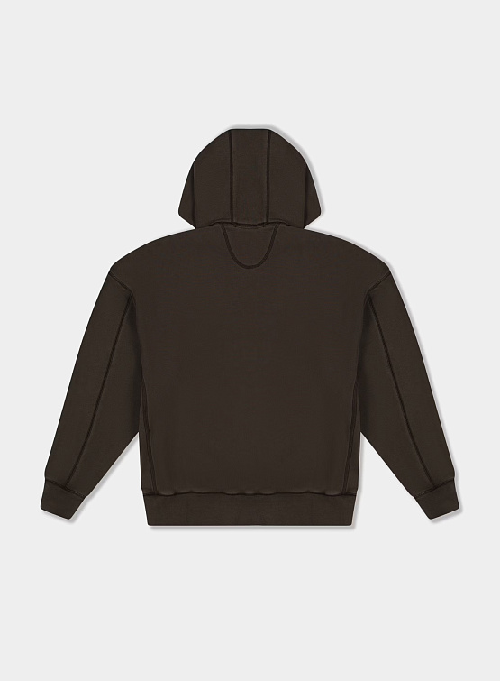 Зип-худи HAL STUDIOS Haus Hooded Sweatshirt Coffee