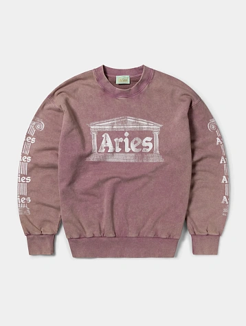 Свитшот ARIES Aged Ancient Column Sweat Pink