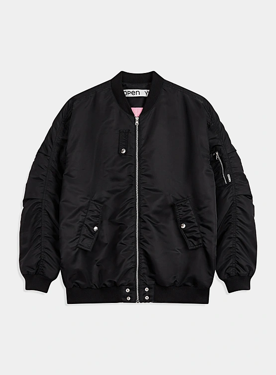 Женский бомбер OPEN YY Oversized MA1 Black
