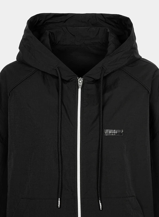 Женская ветровка JUUN.J Airy Hooded Zip-Up Jumper Black