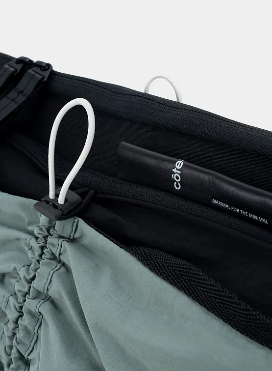 Сумка COTE&CIEL Orne Smooth Black & Sage Green