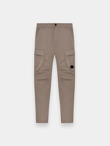 Брюки C.P. Company Stretch Sateen Ergonomic Cargo Vintage Khaki
