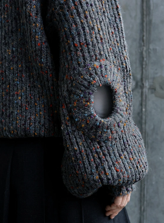 Свитер EPINGLER Doughnut Knit Grey