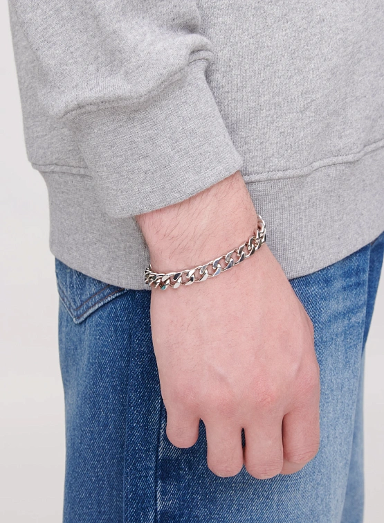 Браслет A.P.C. Minimal Maxi Bracelet Argent