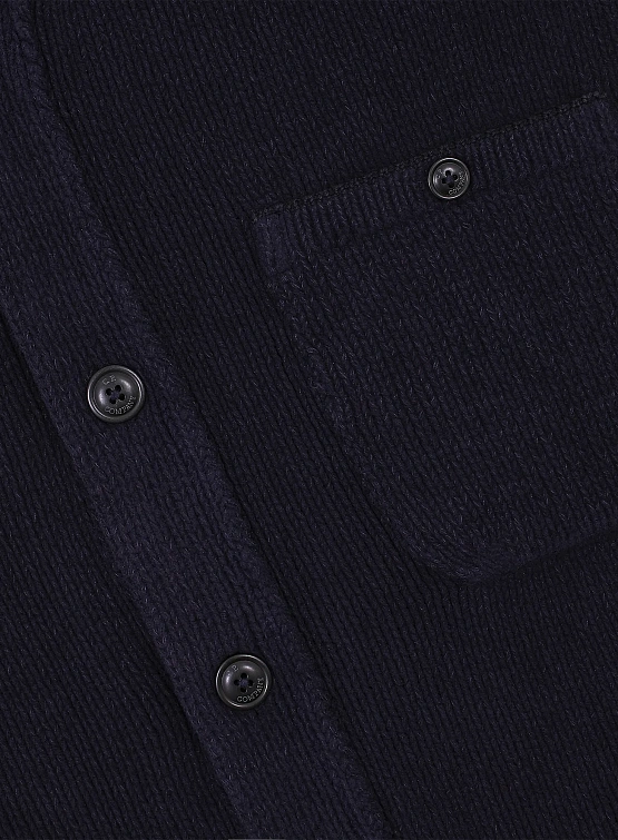 Кардиган C.P. Company Cotton Chenille Buttoned Nightshade