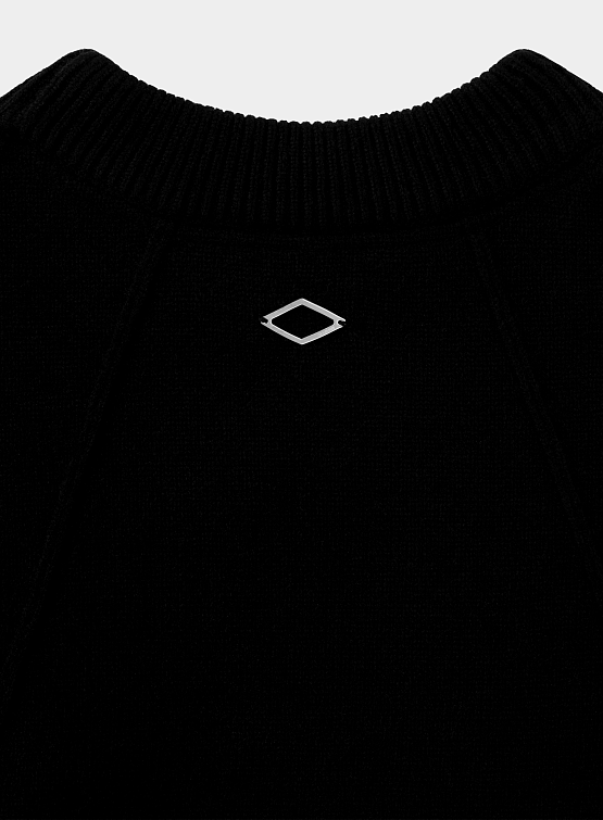 Свитер Han Kjøbenhavn Diamond Detail Knit Black