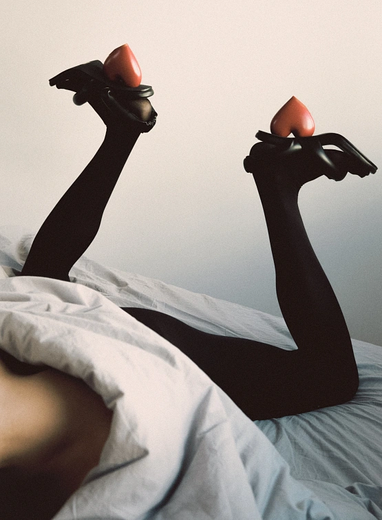 Женские туфли YUME YUME Love Heel Black Red