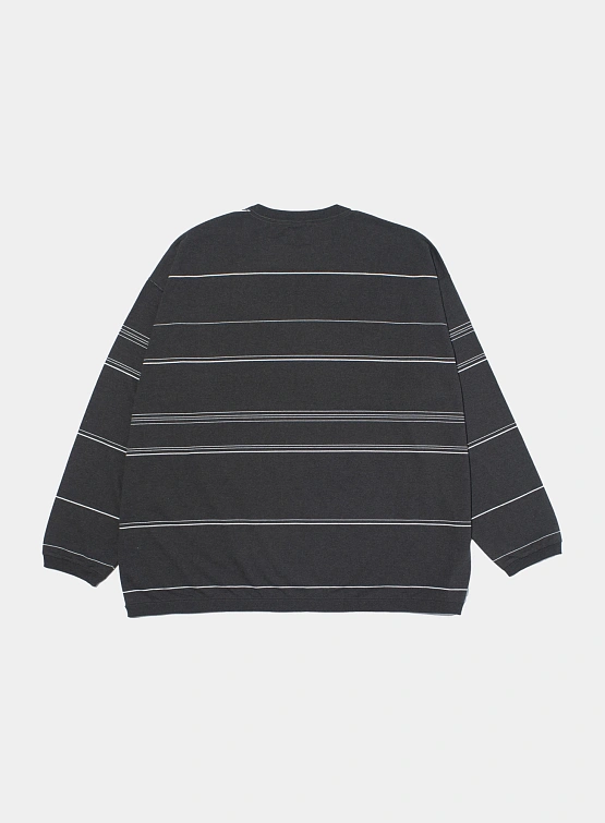 Лонгслив F/CE. Re Logo L/S Border T Gray