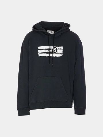 Худи MM6 Maison Margiela Black