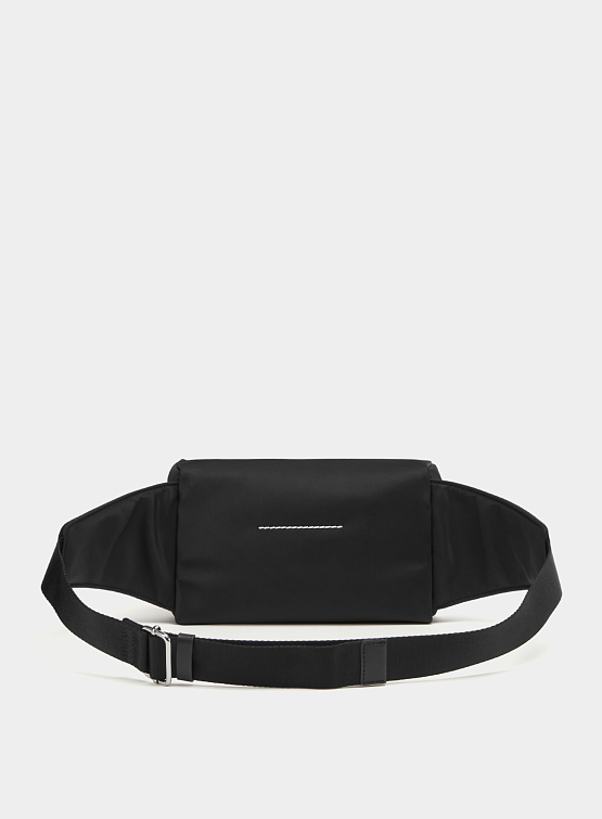 Сумка MM6 Maison Margiela Logo Patch Belt Bag Black