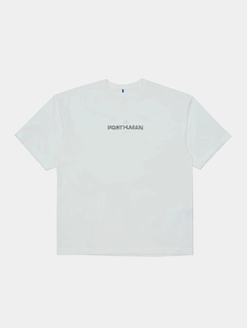 Футболка ADERERROR Post Human Product. 48 Off White