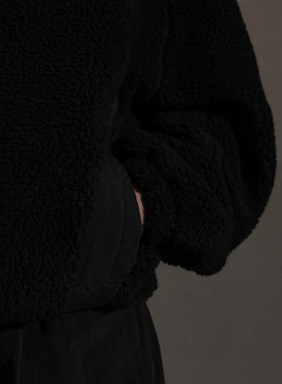 Флисовая куртка Han Kjøbenhavn Fleece Jacket Anthracite Black