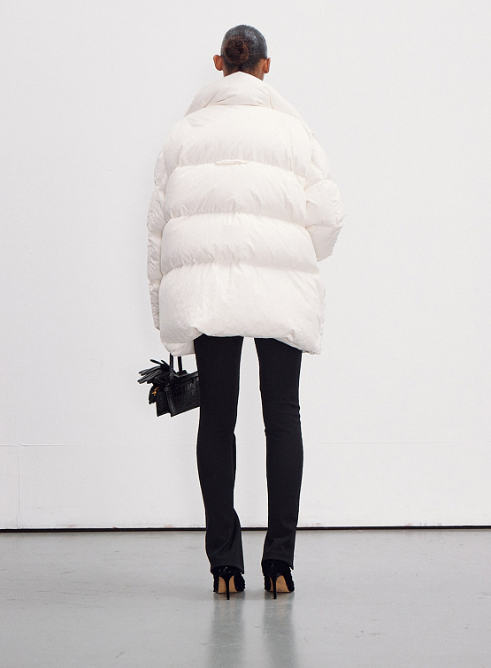 Женский пуховик Recto Shining Jumper Cream