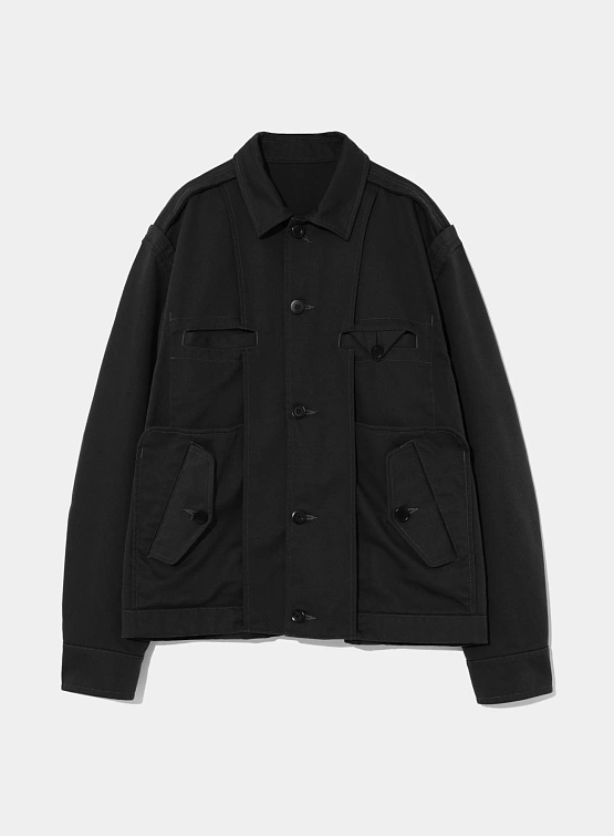Овершот UNDERCOVER Inside-Out Design Blouson Black
