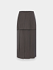 Женская юбка EPINGLER 2-Pleats Skirt Olive Brown