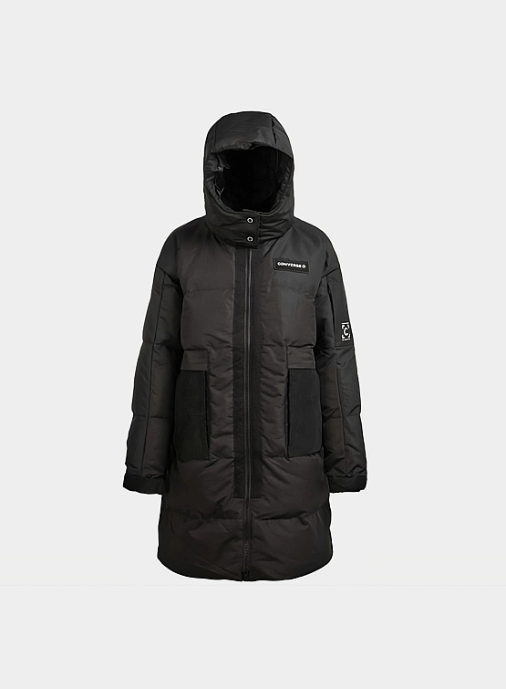 Женская парка Converse Premium Fashion Long Down Jacket Black
