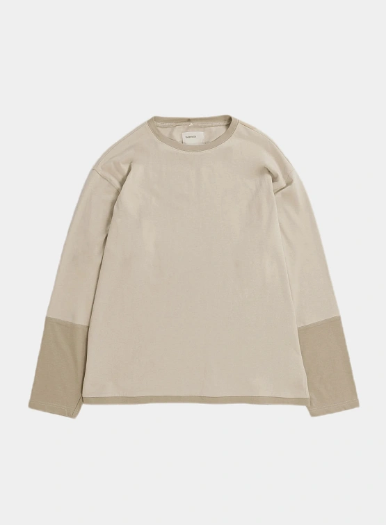 Лонгслив Satta LS Contrast Top Light Stone