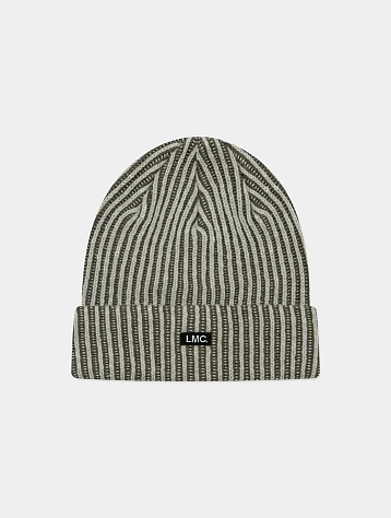 Шапка LMC Micro Box Two Tone Knit Beanie Black