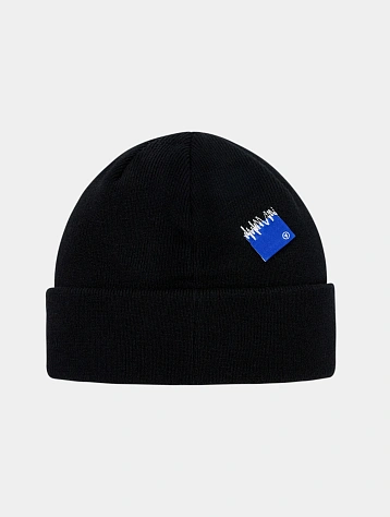Шапка ADERERROR Sig BL Tag Beanie 02 Black