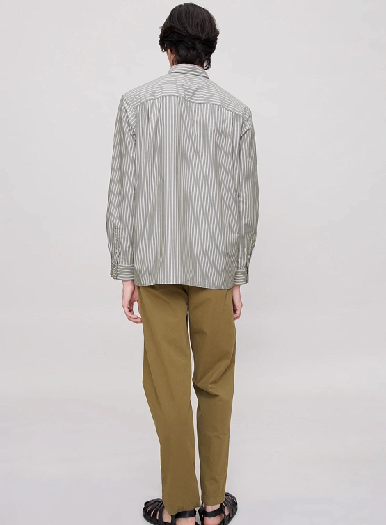 Рубашка A.P.C. Malo Shirt Gray Stripe