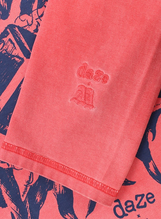 Лонгслив Daze x AA Good Luck Red