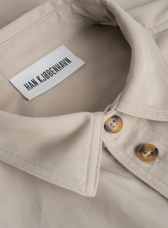 Овершот Han Kjøbenhavn Army Overshirt Light Grey