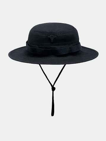 Панама MAHARISHI 6029 Hemp Boonie Hat Black