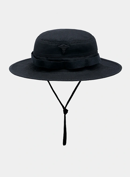 Панама MAHARISHI 6029 Hemp Boonie Hat Black