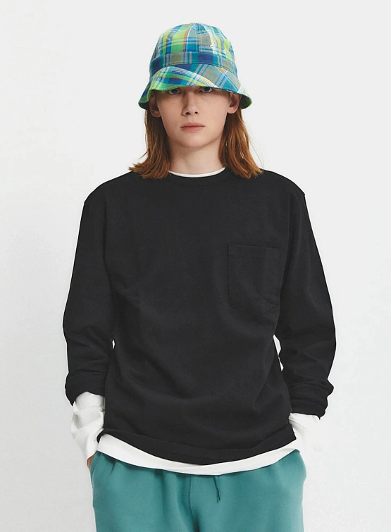 Лонгслив EASTLOGUE PERMANENT One Pocket L/S Black